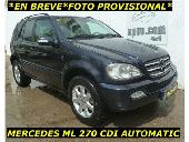 Mercedes Ml 270 Cdi Special Edition
