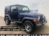 Jeep Wrangler 2.5 Sport Techo Duro