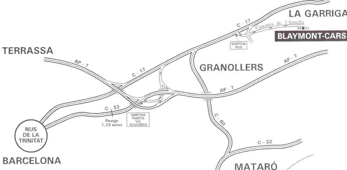 Imagen de Plano de Blaymont cars