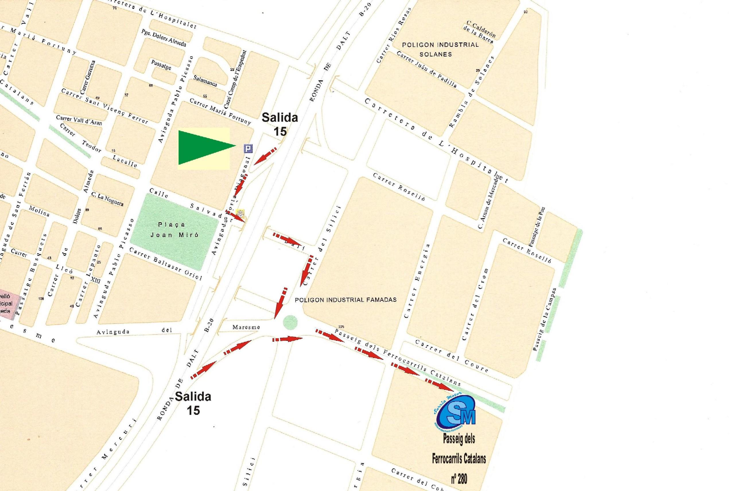 Imagen de Plano de Sarri� Motor, SCP