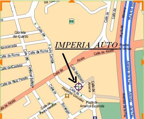 Imagen de Plano de Imperia Auto