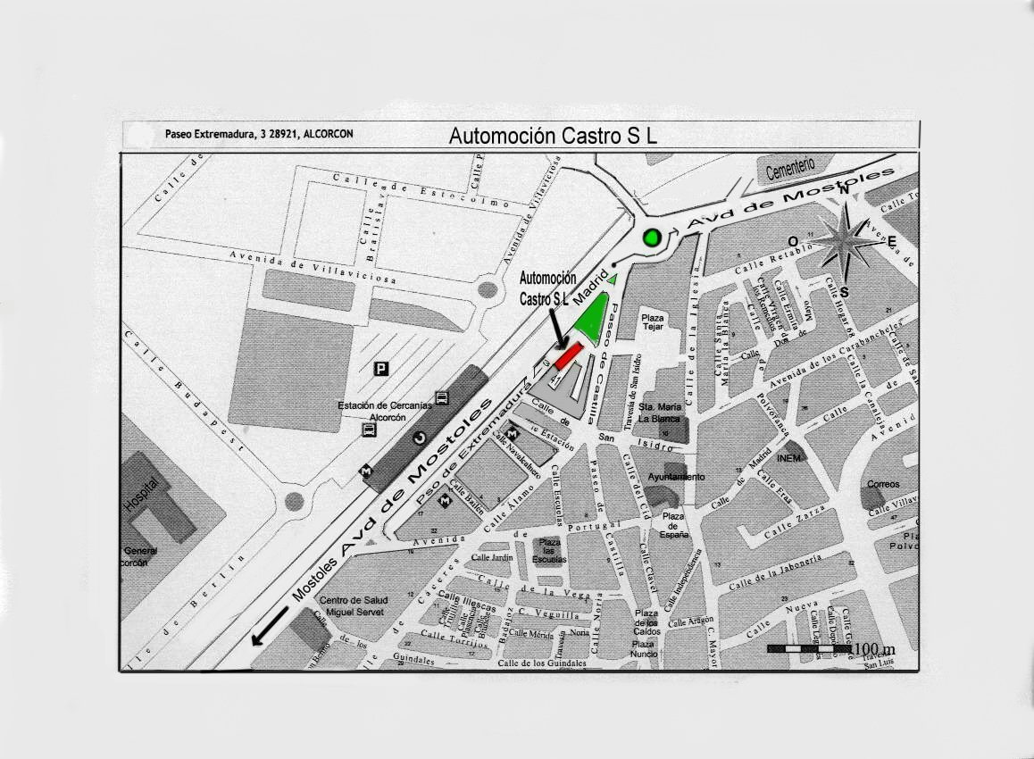 Imagen de Plano de Automocin Castro, S.L.