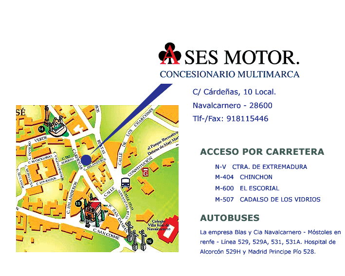 Imagen de Plano de Ases Motor, S.L.
